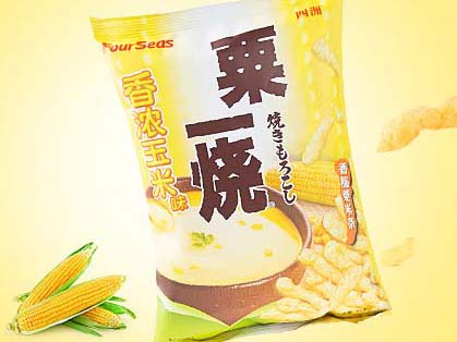 四洲粟一燒香濃玉米味